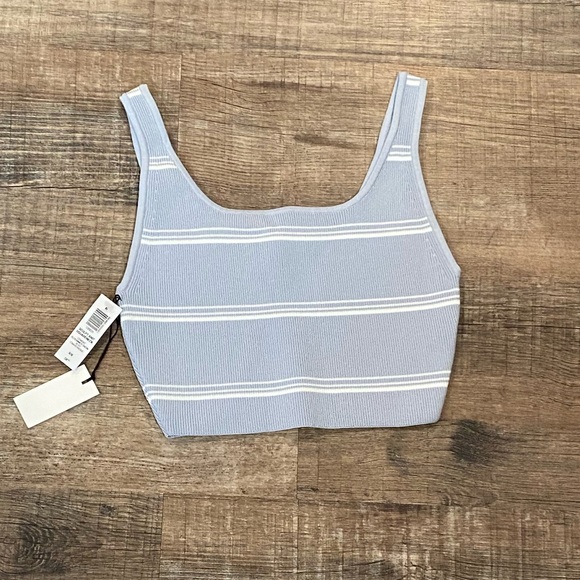 Babaton Tops - NWT Babaton Sculpt Knit Squareneck Cropped Tank